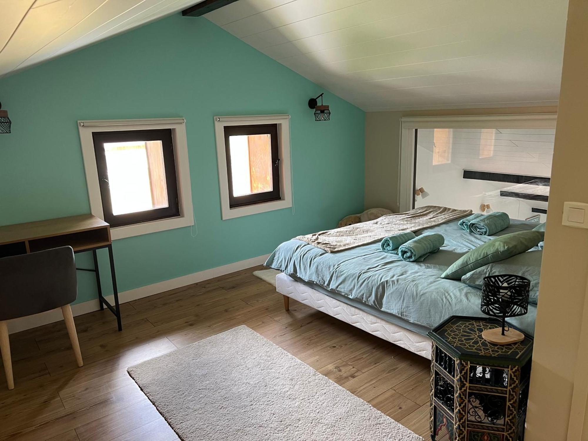 Duplex 3 Chambres Vue Mont-Blanc Domancy Eksteriør bilde